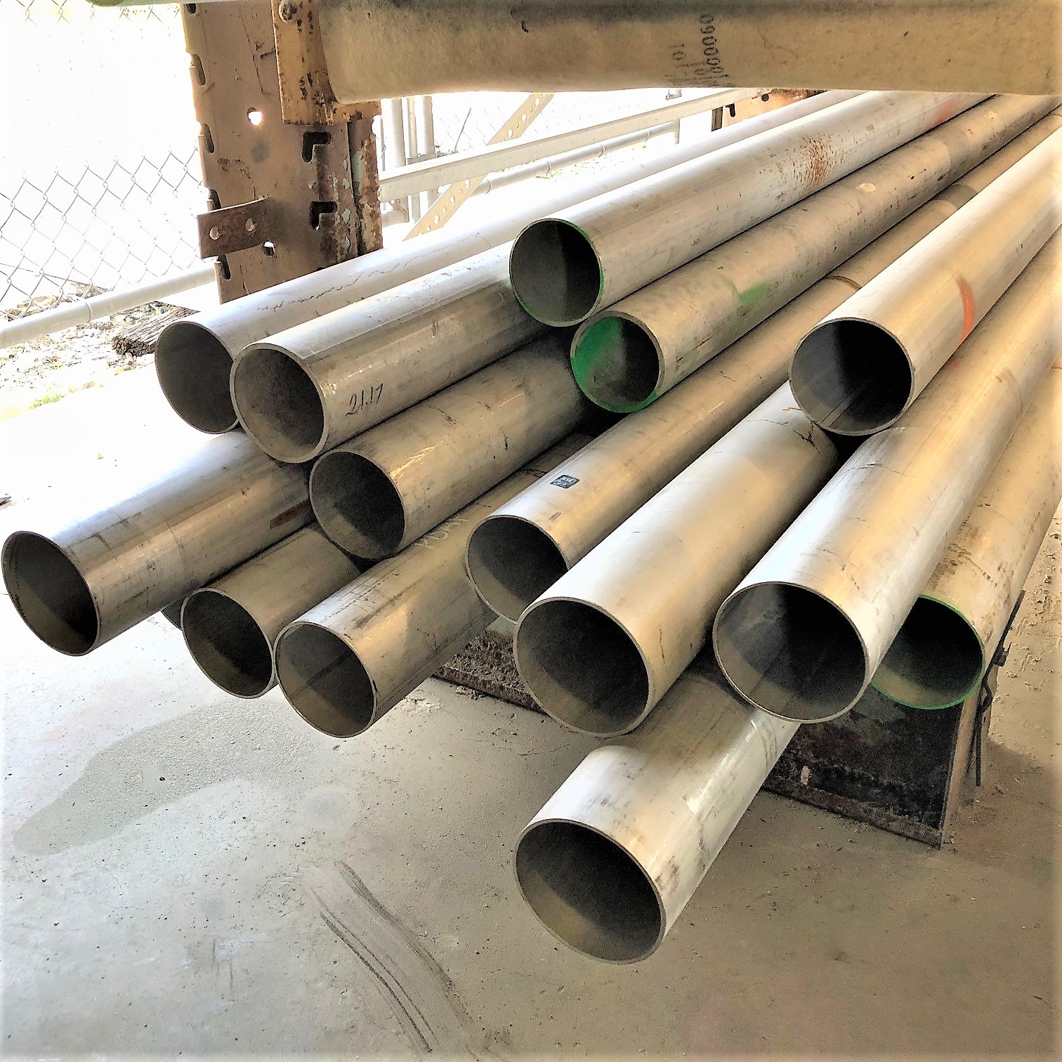 4" Stainless Steel Pipe, Welded, Grade 316, Schedule 10