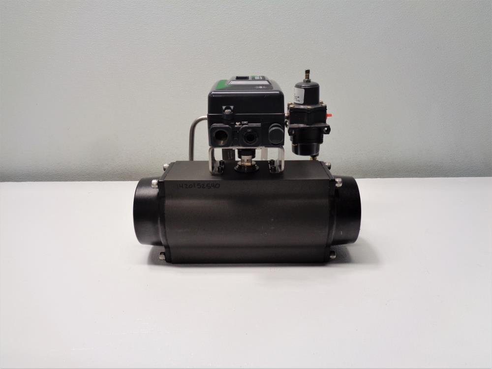 Fisher Fieldvue Digital Controller DVC2000 w/ Regulator & 120 PSIG Actuator