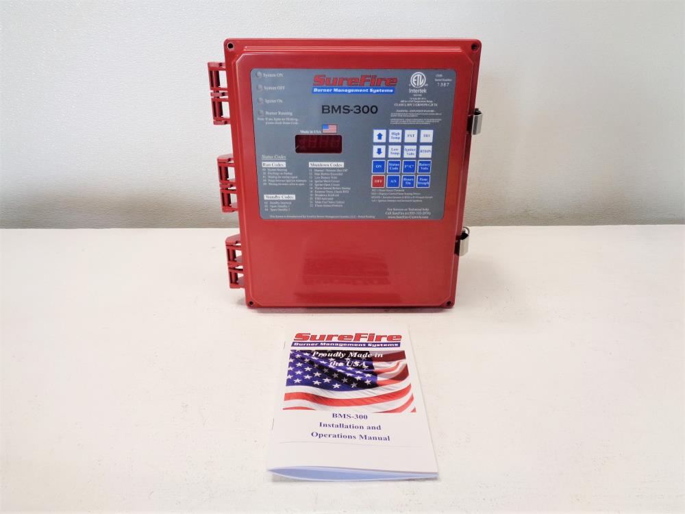 SureFire Burner Management Sytems BMS-300 Controller w/ Ignition Unit ...