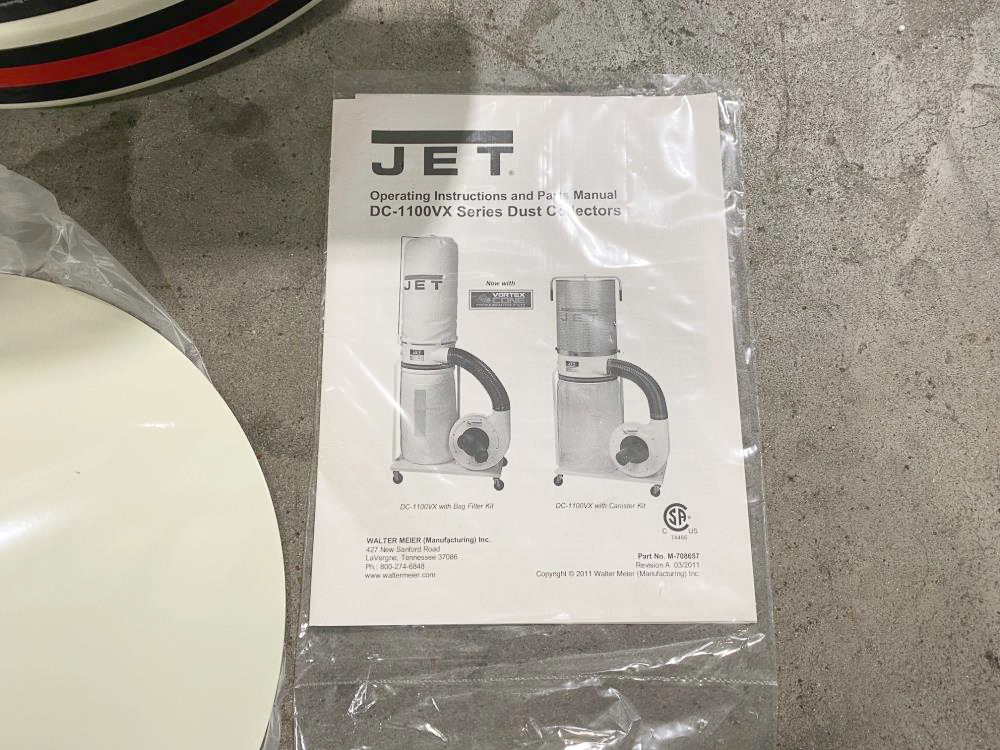 JET Dust Collector DC-1100VX