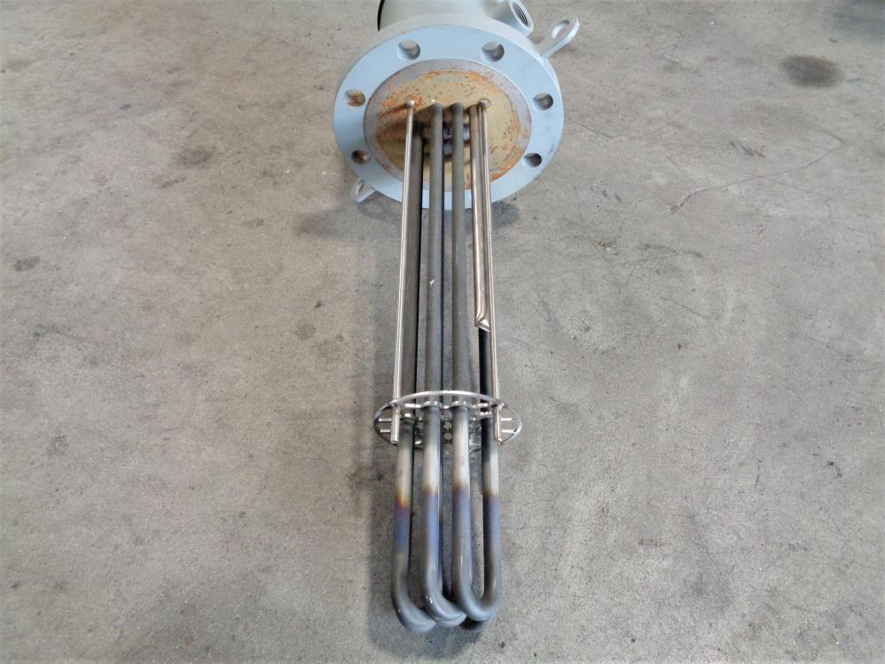 Watlow Immersion Heater 5 150# A105 Flange 15KW/20KW 480/550V #7-23-223-181