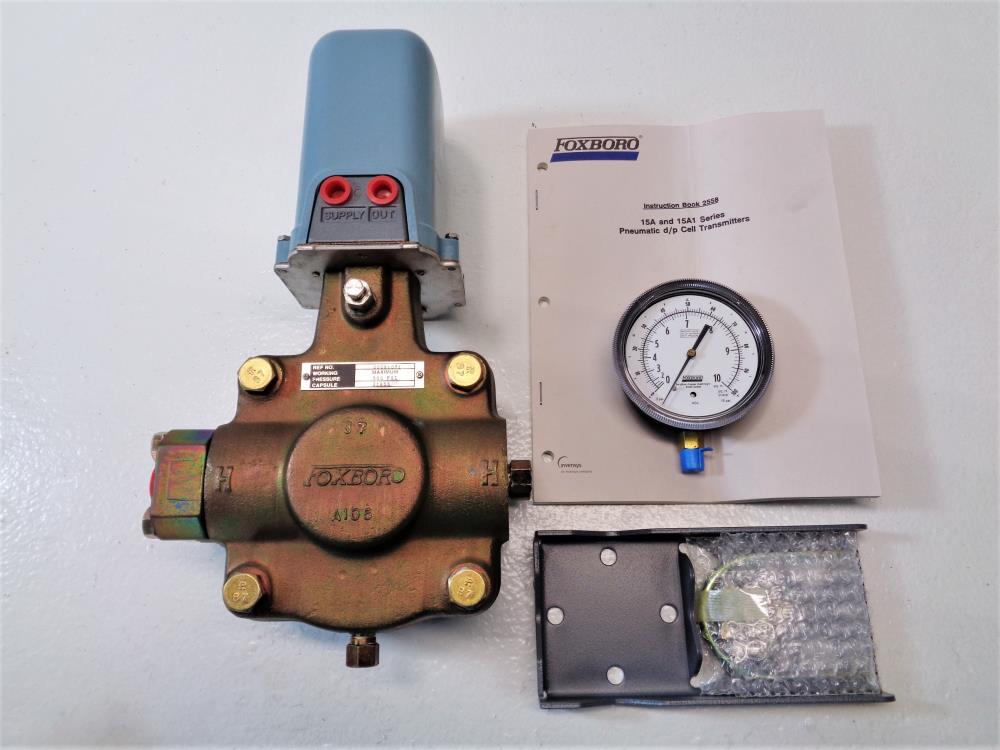 Foxboro D/P Cell Differential Pressure Transmitter 15A1-LK2