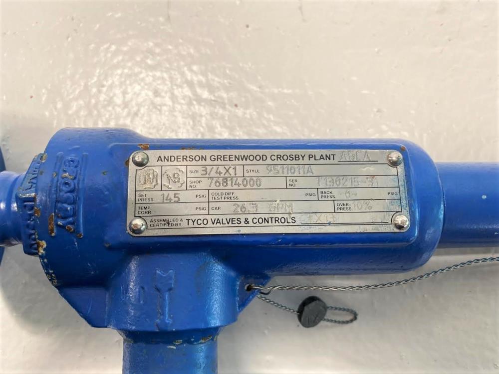 anderson greenwood pressure safety valve manufacturer