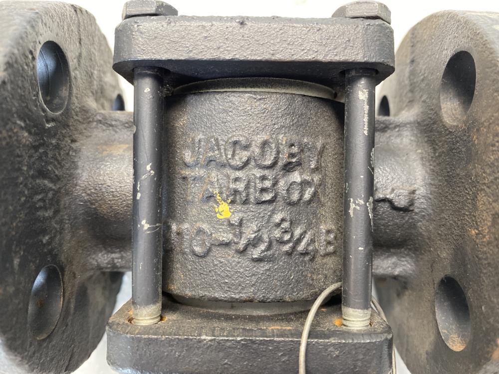 Jacoby Tarbox 3/4" Flanged WCB Sight Flow Indicator w/ Drip Tube 910-1/2-3/4-B