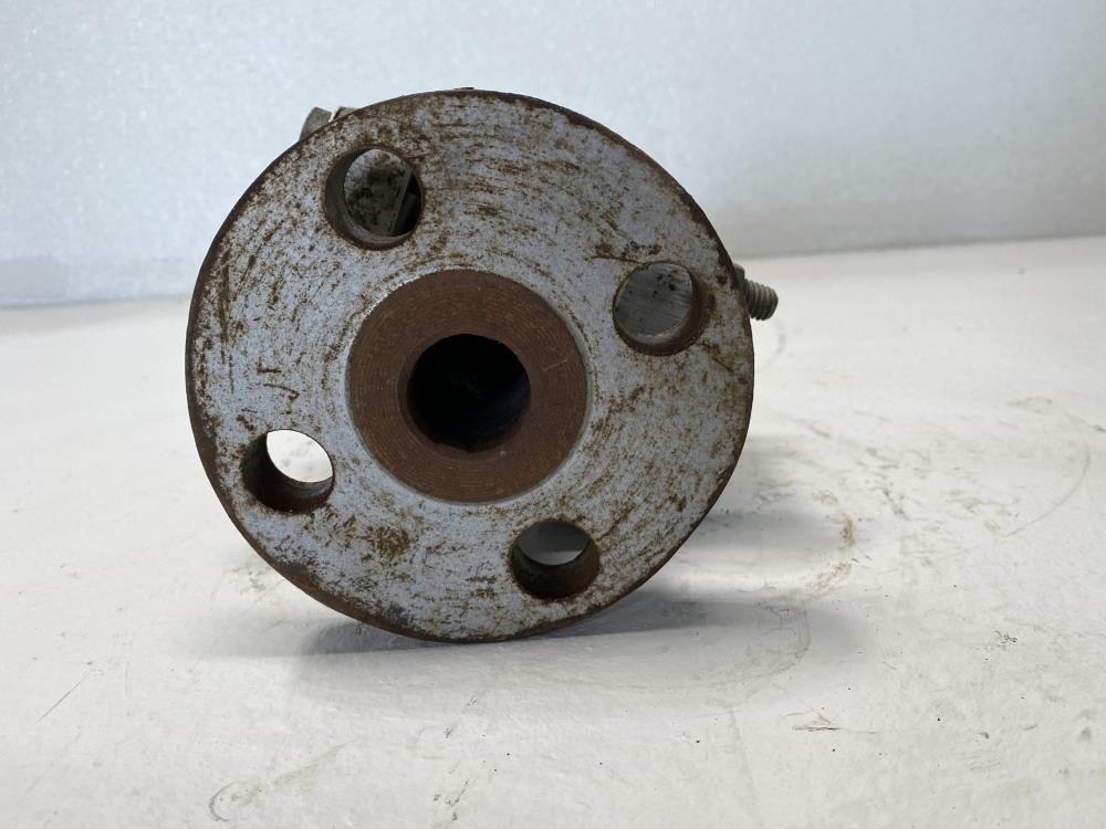 Penberthy 1" 300# Flanged Steel Sight Flow Indicator, Plain Style, SM1F