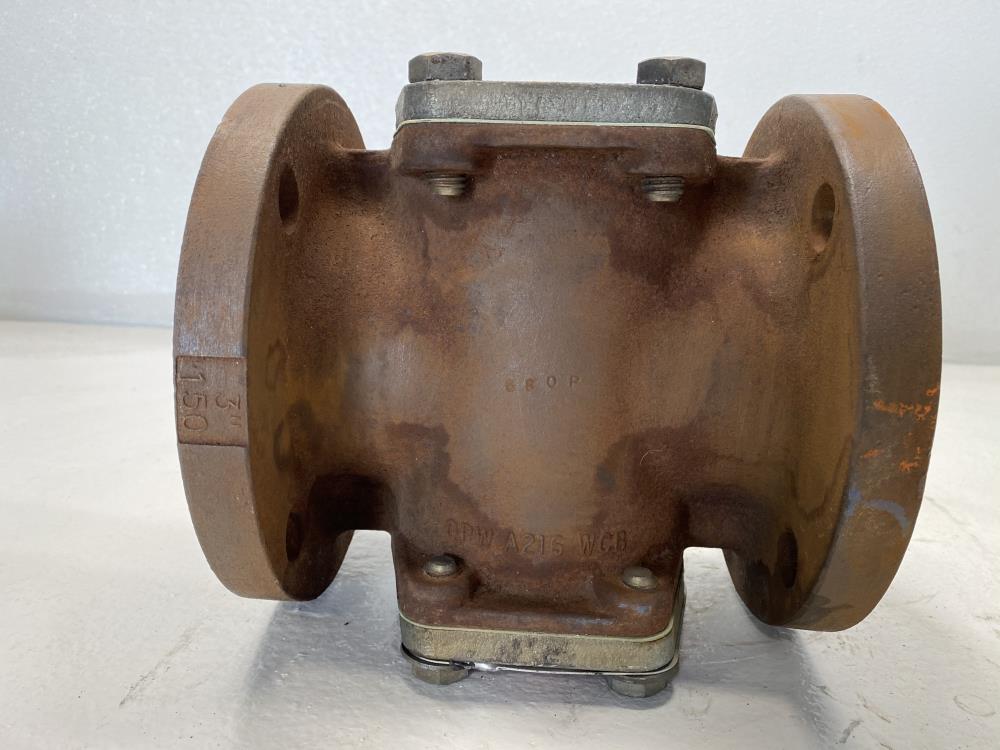 OPW Visi-Flo 3" Flanged WCB Sight Flow Indicator w/ Rotor 1421DF