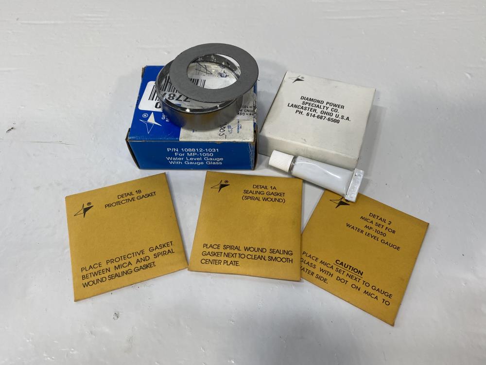 Diamond Power Gasket Kit w/ Gauge Glass 108812-1031