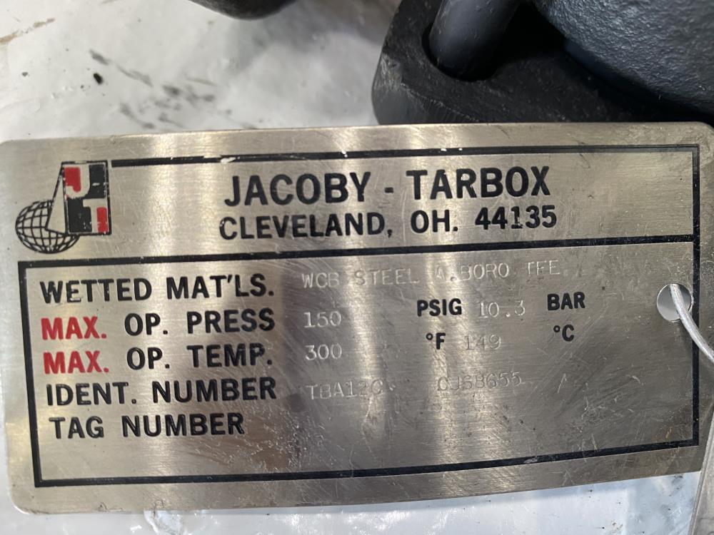 Jacoby Tarbox 1" Flanged WCB Sight Flow Indicator, Plain Style 910-1B