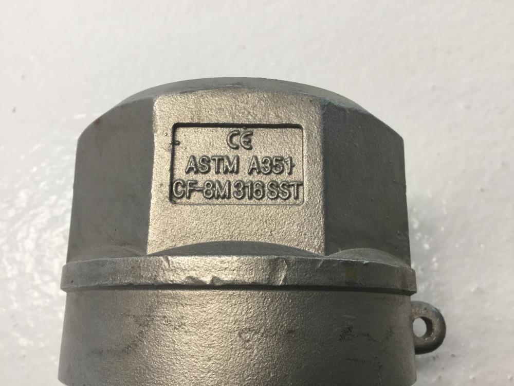 OPW 2" NPT Stainless Steel Kamvalok Adapter, 150 PSI