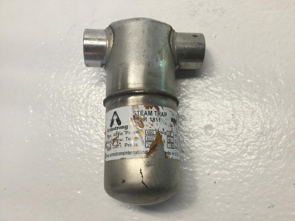 Armstrong 1811 Stainless Steel Steam Trap, 3/4" NPT, 400 PSIG