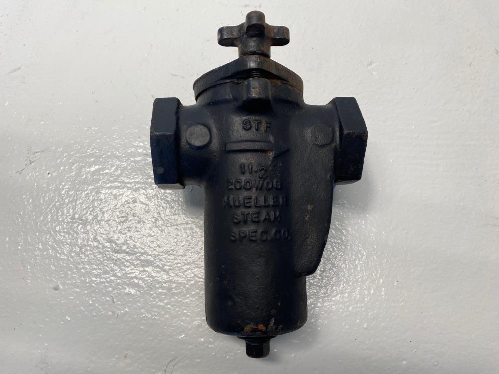 Mueller 1-1/2” NPT Cast Iron Steam Trap 1.5-125-02