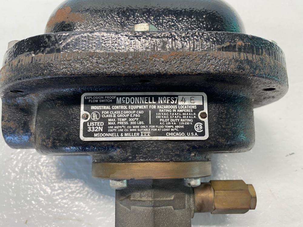 McDonnell Explosion Proof Flow Switch, FS74E