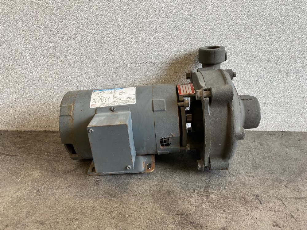 Burks 1-1/4" x 1-1/2" Bronze Pump, 330GA7-1-1/4ABMV5.75SP W/ 3HP Motor, 3475RPM