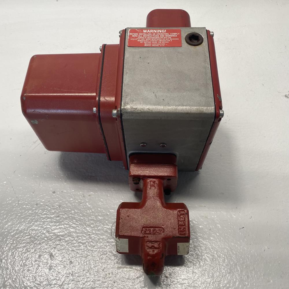 Maxon 1-1/2” Actuated “STO” Natural Gas Vent Valve, 1.5” STO-A S 1