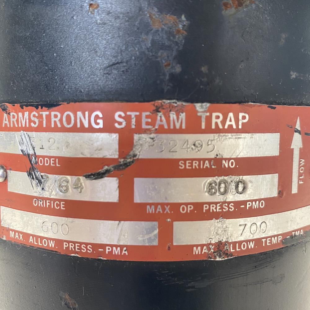 Armstrong 312 Inverted Bucket Steam Trap 3/4" NPT