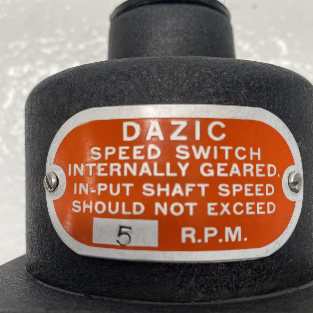 Dazic Speed Switch, CI81212 S, 10 Amps, 5 RPM