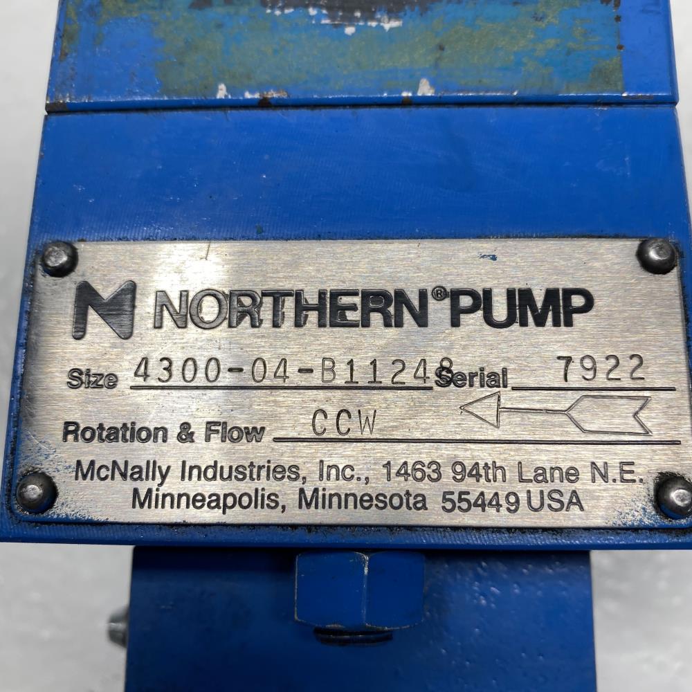 Northern Pump 4000 Series Gear Pump 4300-04-B11248