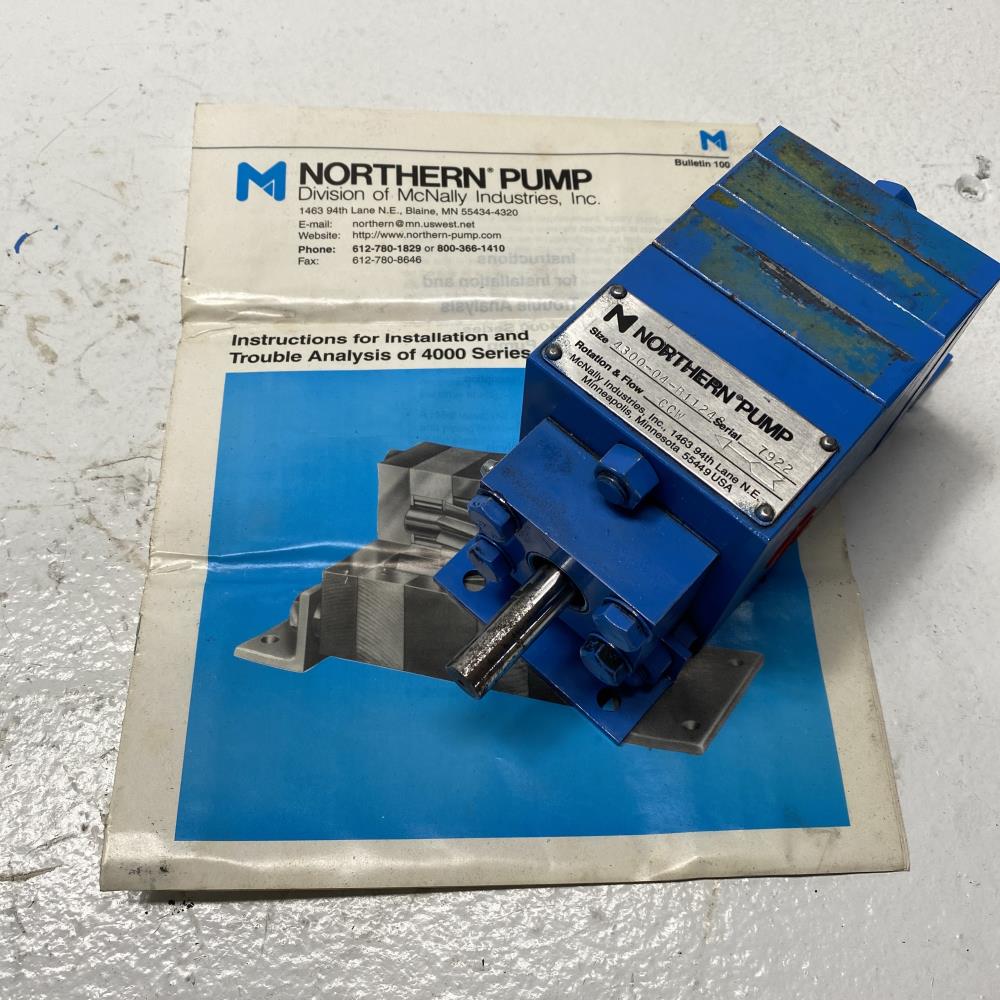 Northern Pump 4000 Series Gear Pump 4300-04-B11248