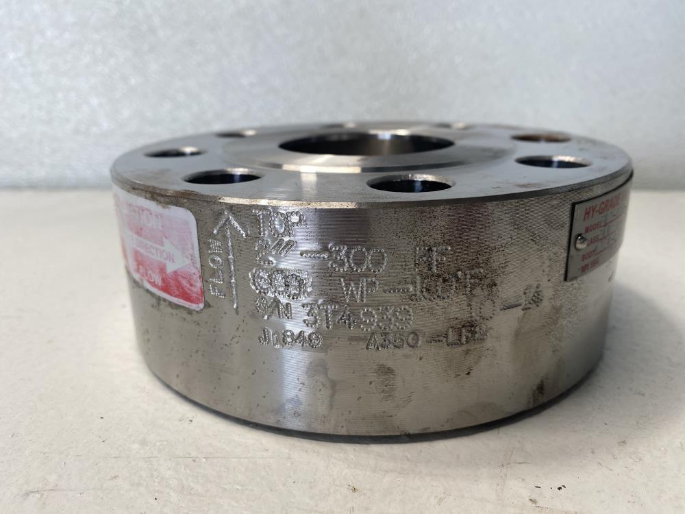 Hy-Grade 2" 300# RF A350-LF2 Lug Wafer Check Valve F03-02G-10DHIM