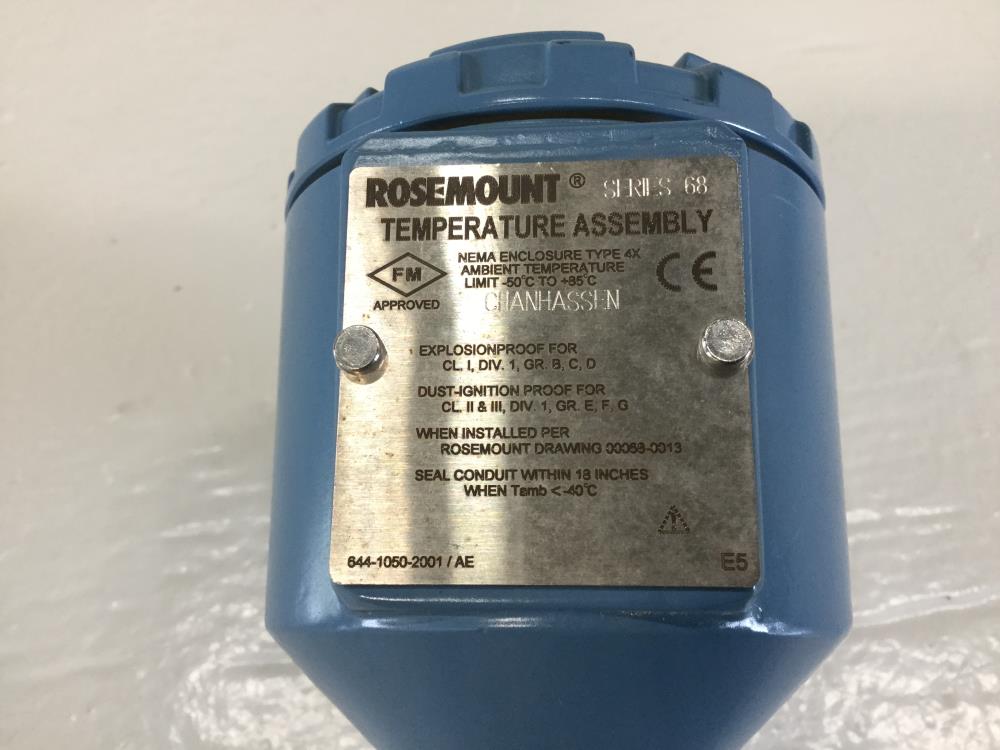 Rosemount Series 68 RTD Temperature Sensor 68D21N00A015T44E5Q8