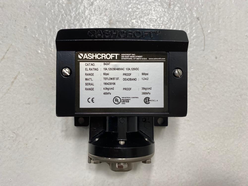 Ashcroft 60 PSI Pressure Switch B424T