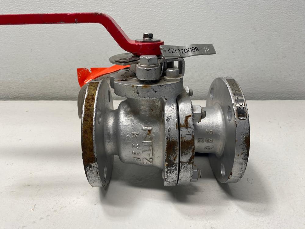 KITZ 1.5” 150# RF WCB and 316SS Full-Port Flanged Ball Valve 150SCTDZ6HM