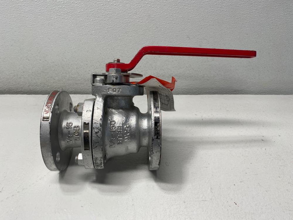 KITZ 1.5” 150# RF WCB and 316SS Full-Port Flanged Ball Valve 150SCTDZ6HM