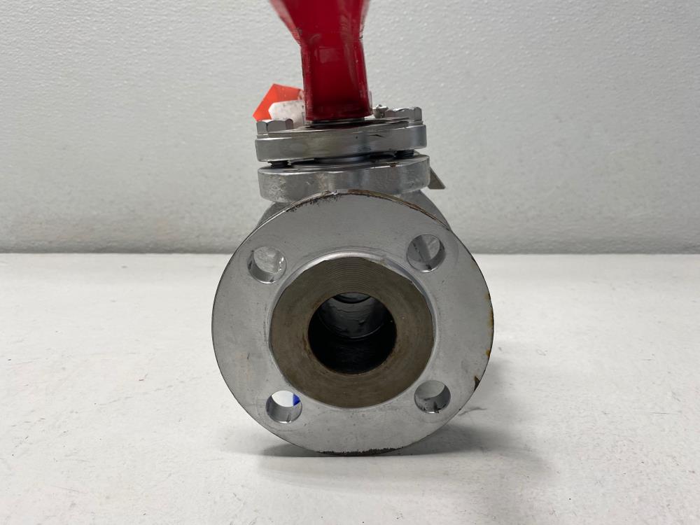 Velan 1-1/2" 150# RF 316SS Full-Port Ball Valve, Figure 01413-SSEA, Model W330