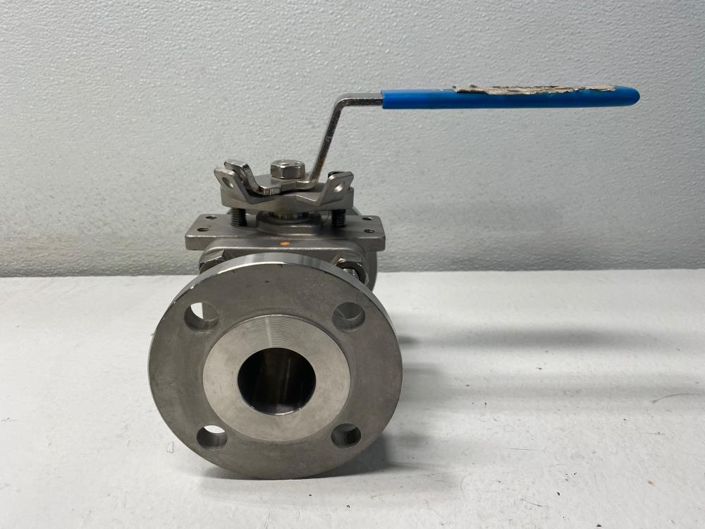 Velan 1-1/2" 150# RF 316SS Full-Port Ball Valve, Figure 01413-SSEA, Model W330