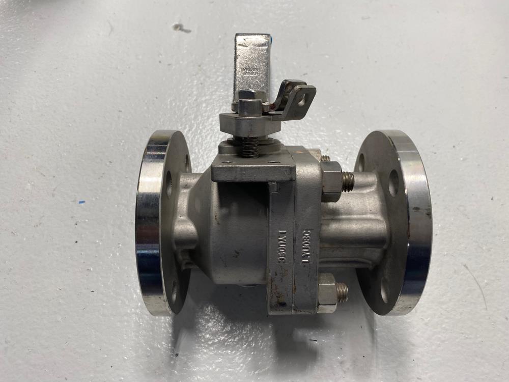 Velan 1-1/2" 150# RF 316SS Full-Port Ball Valve, Figure 01413-SSEA, Model W330