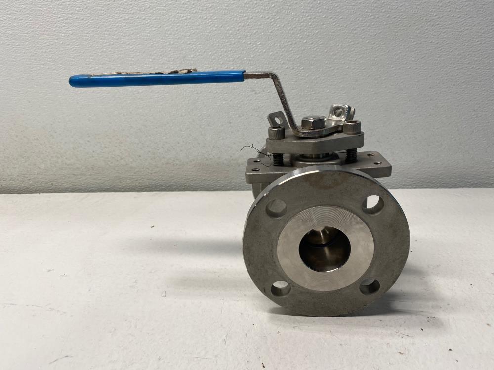 Velan 1-1/2" 150# RF 316SS Full-Port Ball Valve, Figure 01413-SSEA, Model W330