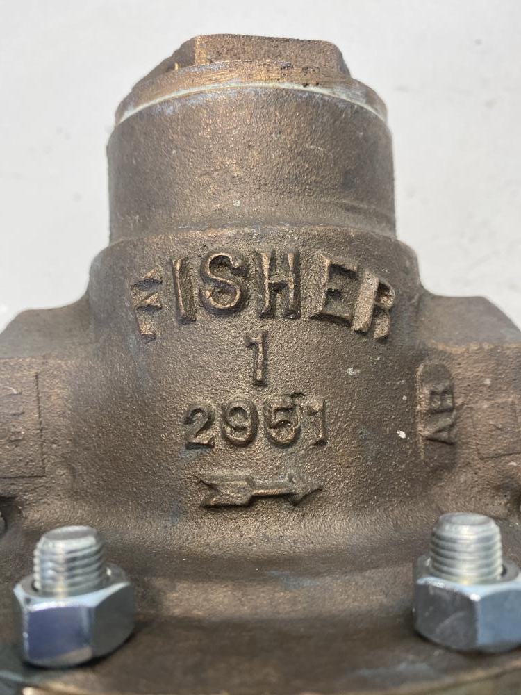 Fisher 1” NPT Pressure Reducing Water Regulator 75A-3