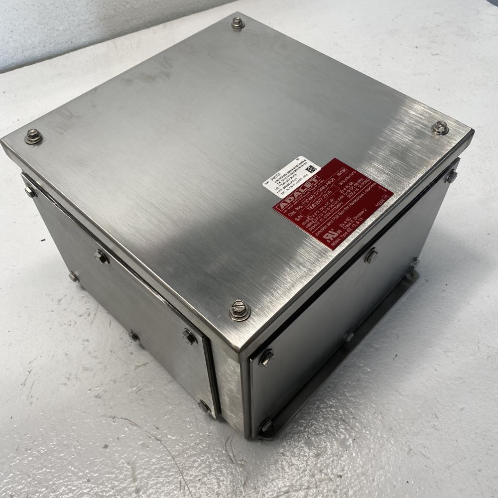 ADALET SS Junction & Pull Box Enclosure for Haz. Loc. TSC4X6-121208U-ABCD R4785