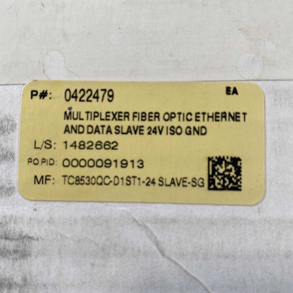 TC Communications Data Ethernet Fiber Optic Multiplexer TC8530QC-D1ST-1-24-SG