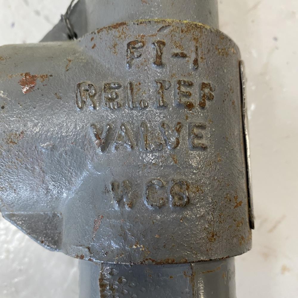 Taylor 1" MNPT x 1" FNPT WCB Relief Valve, 82E4351311