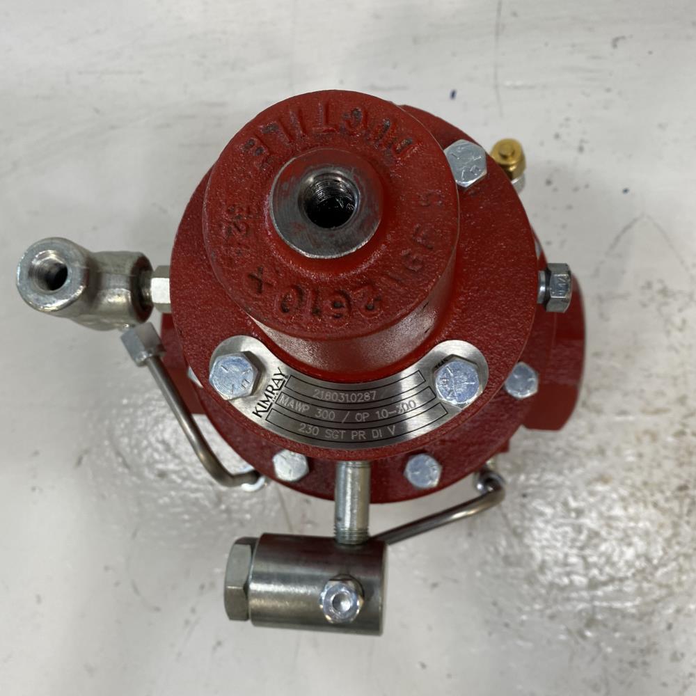 Kimray 2” DI Pilot Operated Gas Back Pressure Reducing Regulator 230 SGT PR DI V