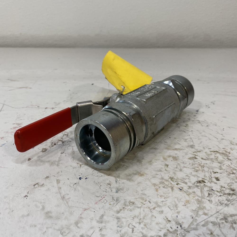 KF Contromatics 1” SW NPT WCB 2-Way Ball Valve 6104-142S1