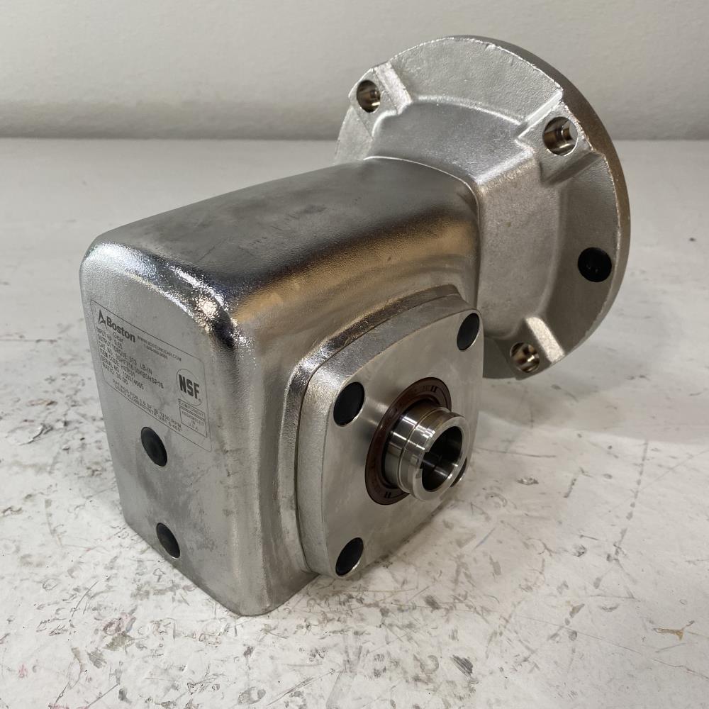 Boston Gear H07631 Worm Gear Speed Reducer, 30:1 Ratio, SSHF718-30KB5HSP16