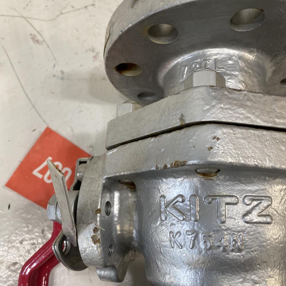 Kitz 2” 300# WCB Flanged Ball Valve 300CTDZM-FS