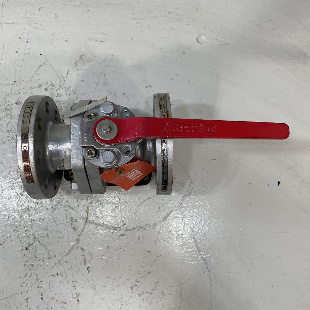 Kitz 2” 300# WCB Flanged Ball Valve 300CTDZM-FS