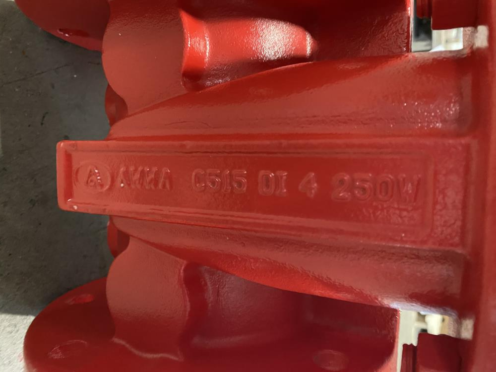 American Flow Control 4” 250W Ductile Iron AWWA Gate Valve 2504-1