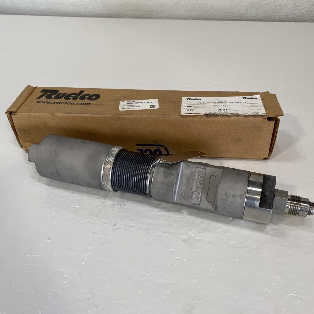 Ruelco SS2 Pneumatic Pressure Switch 42024S000, Range 8,500 to