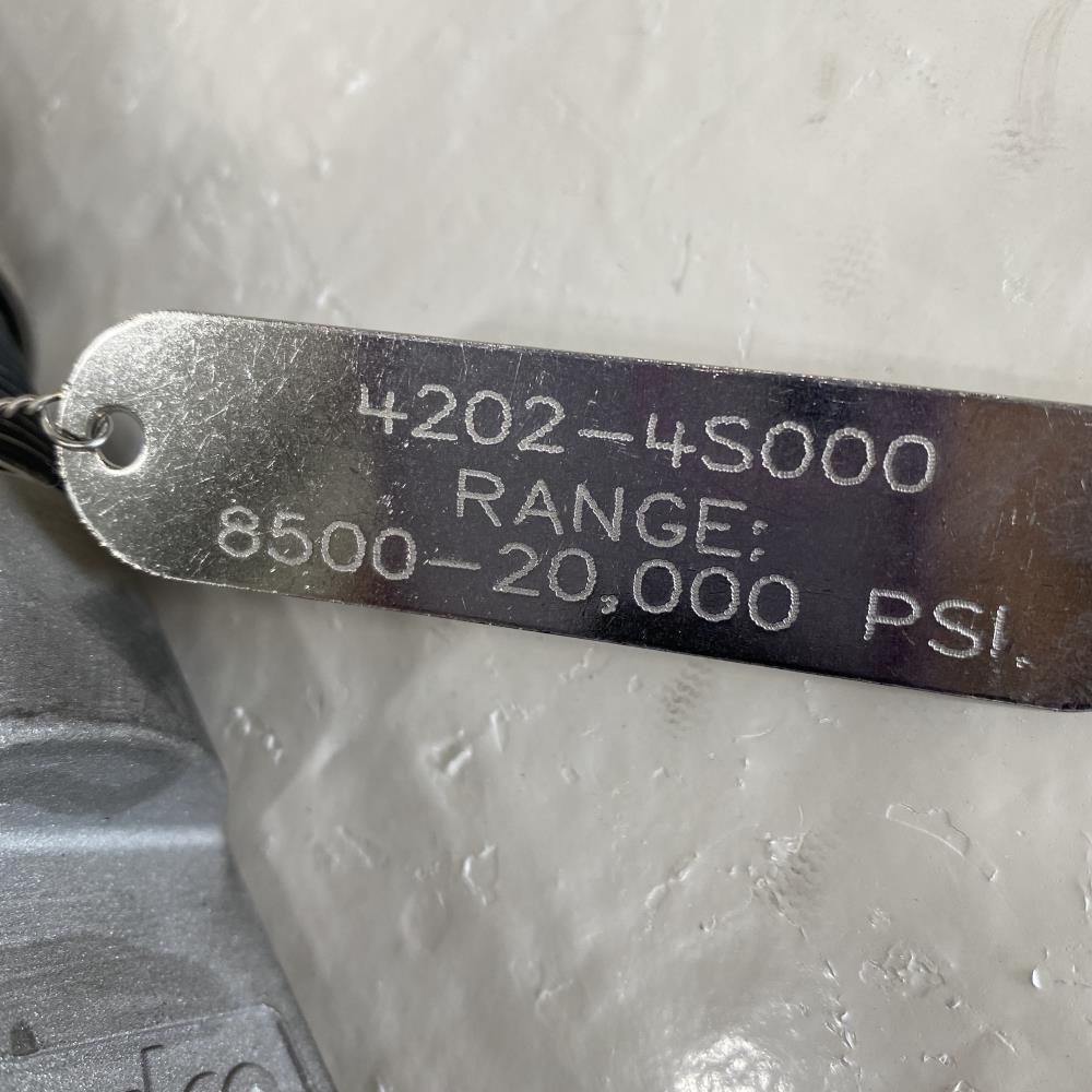 Ruelco SS-2 Pneumatic Pressure Switch 4202-4S000, Range: 8,500 to 20,000 PSI