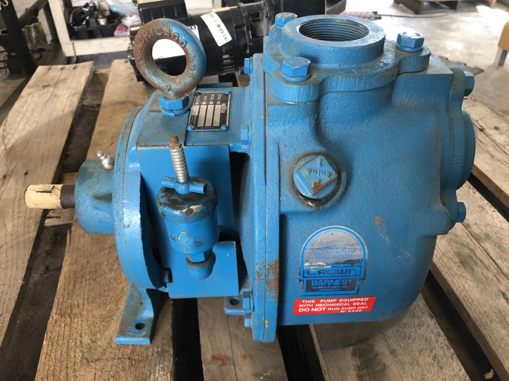 Crown Barnes BH7 2" NPT Self-Priming Centrifugal Pump 2C0UD-0006D-001