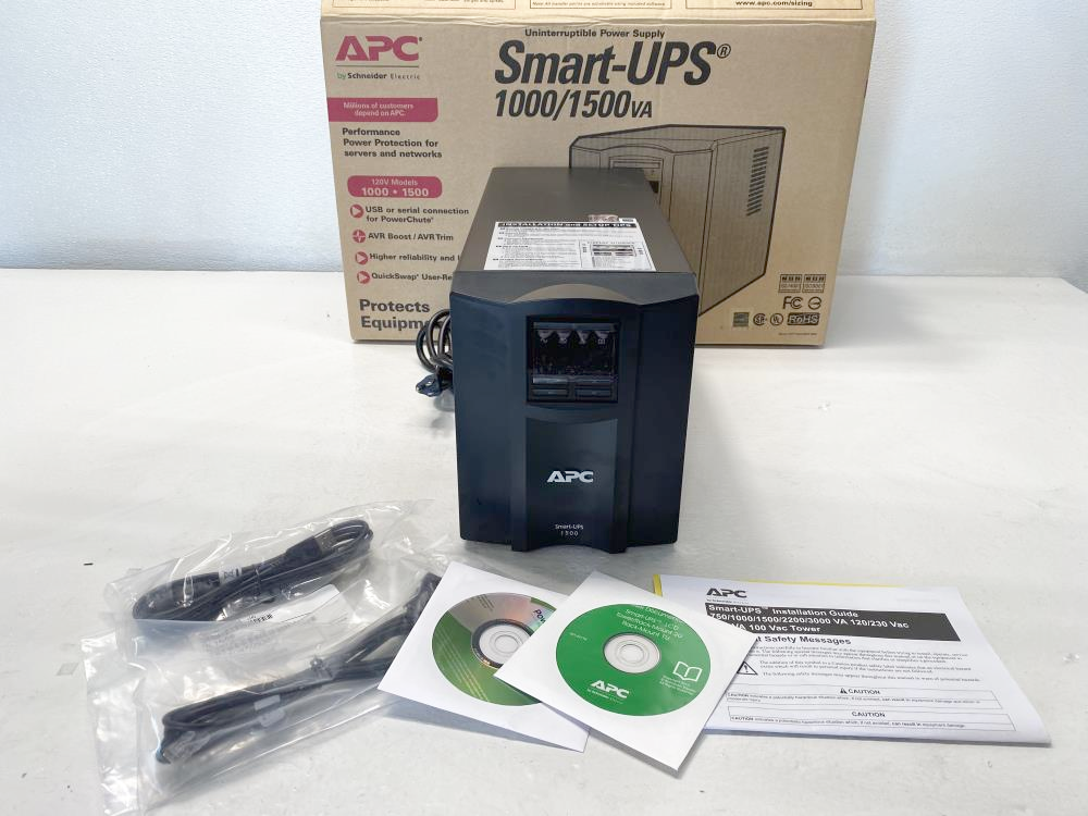 APC Smart-UPS 1000/1500VA Uninterruptible Power Supply SMT1500