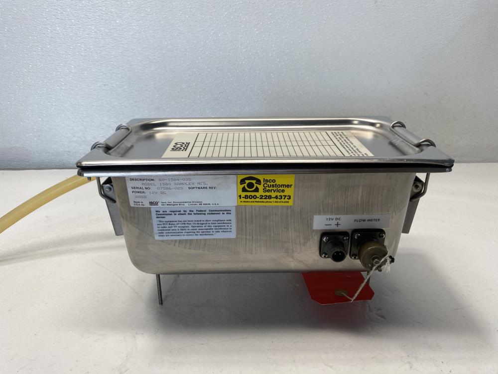 Isco Model 1580 N.S. Enclosed Wastewater Sampler Controller 60-1584-035
