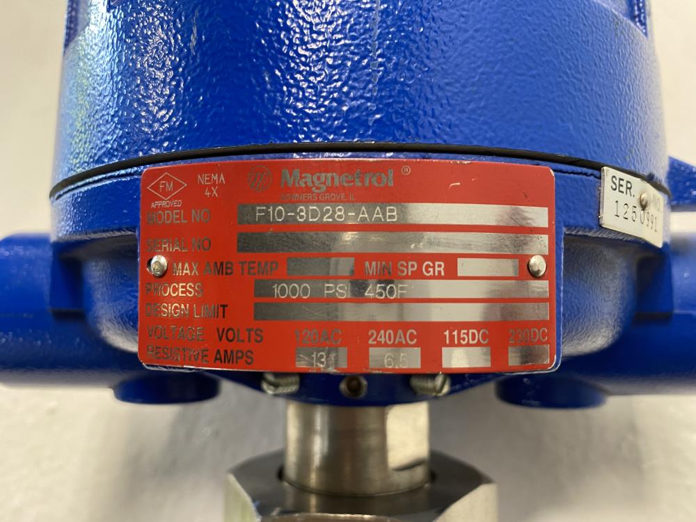 2" NPT Vane Actuated Mechanical Flow Switch F103D28AAB