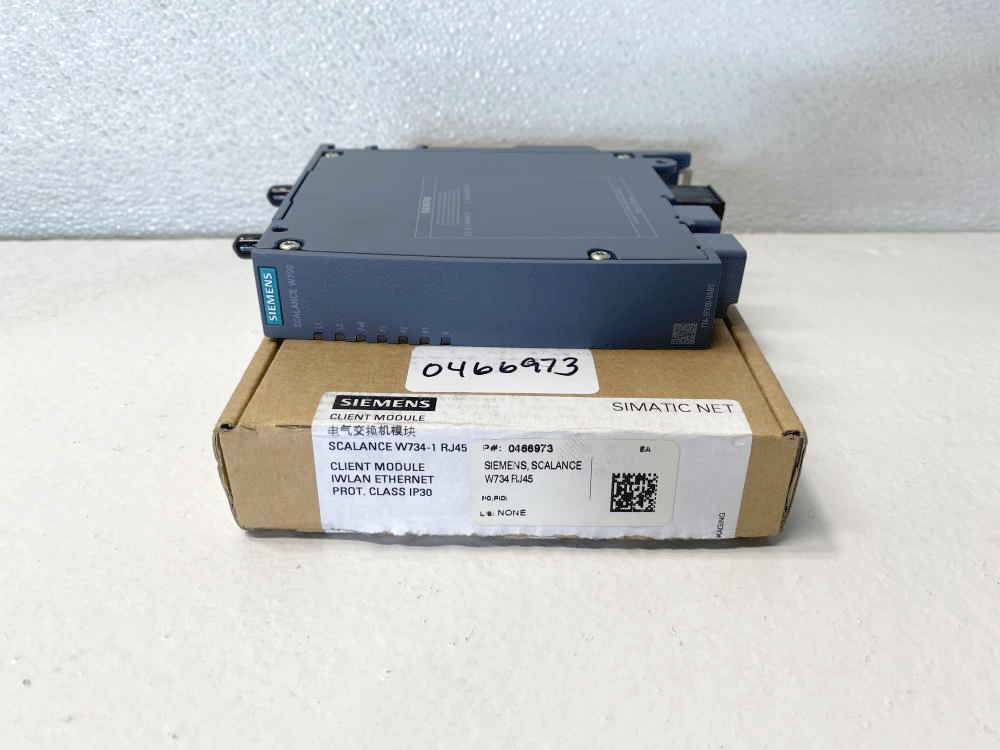 Siemens SIMATIC NET IWLAN Client Module MSN-W1-RJ-E2 Scalance W734-1 RJ45