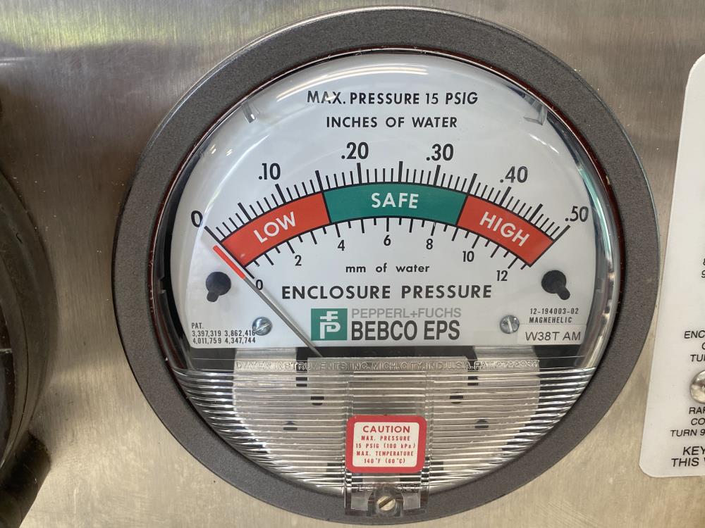 Pepperl Fuchs BEBCO EPS Rapid Exchange Purging System 3003-WPS-CI-TYPE Y OR Z