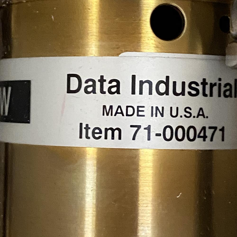 Data Industrial Flow 750M Control Meter w/ Brass Sensor 71-000471 